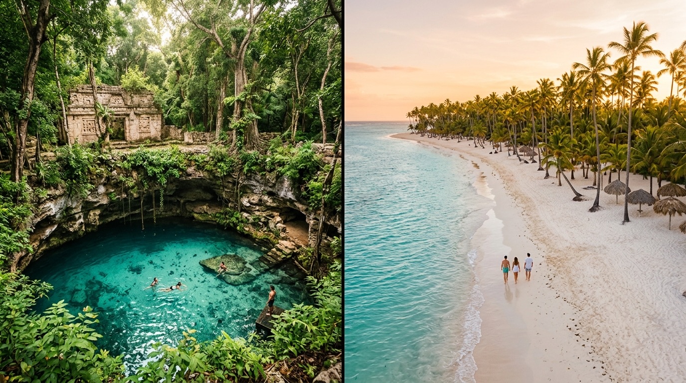 Comparativa Riviera Maya y Punta Cana